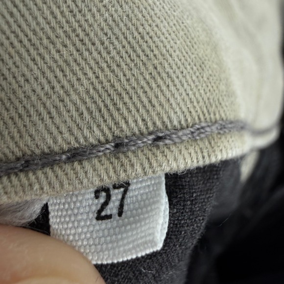 rag & bone Black Wide Leg Flare Jeans - Picture 7 of 14